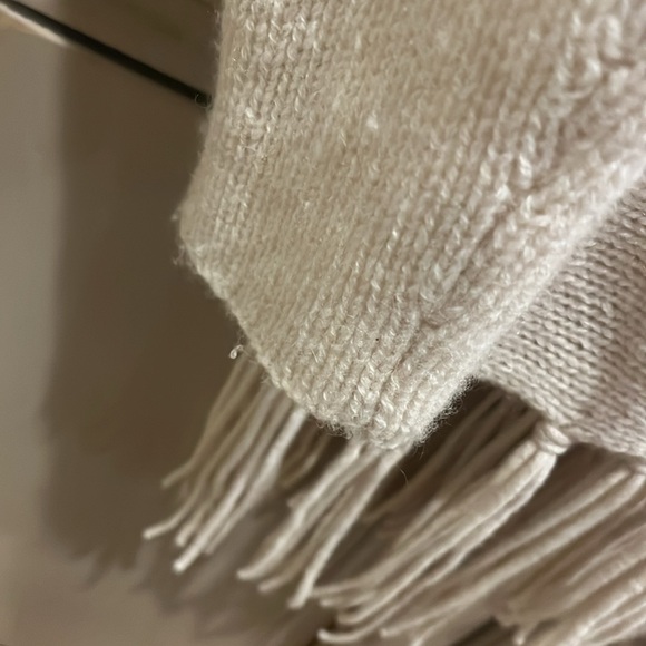 360 Cashmere Fringe Cardigan - Picture 4 of 5